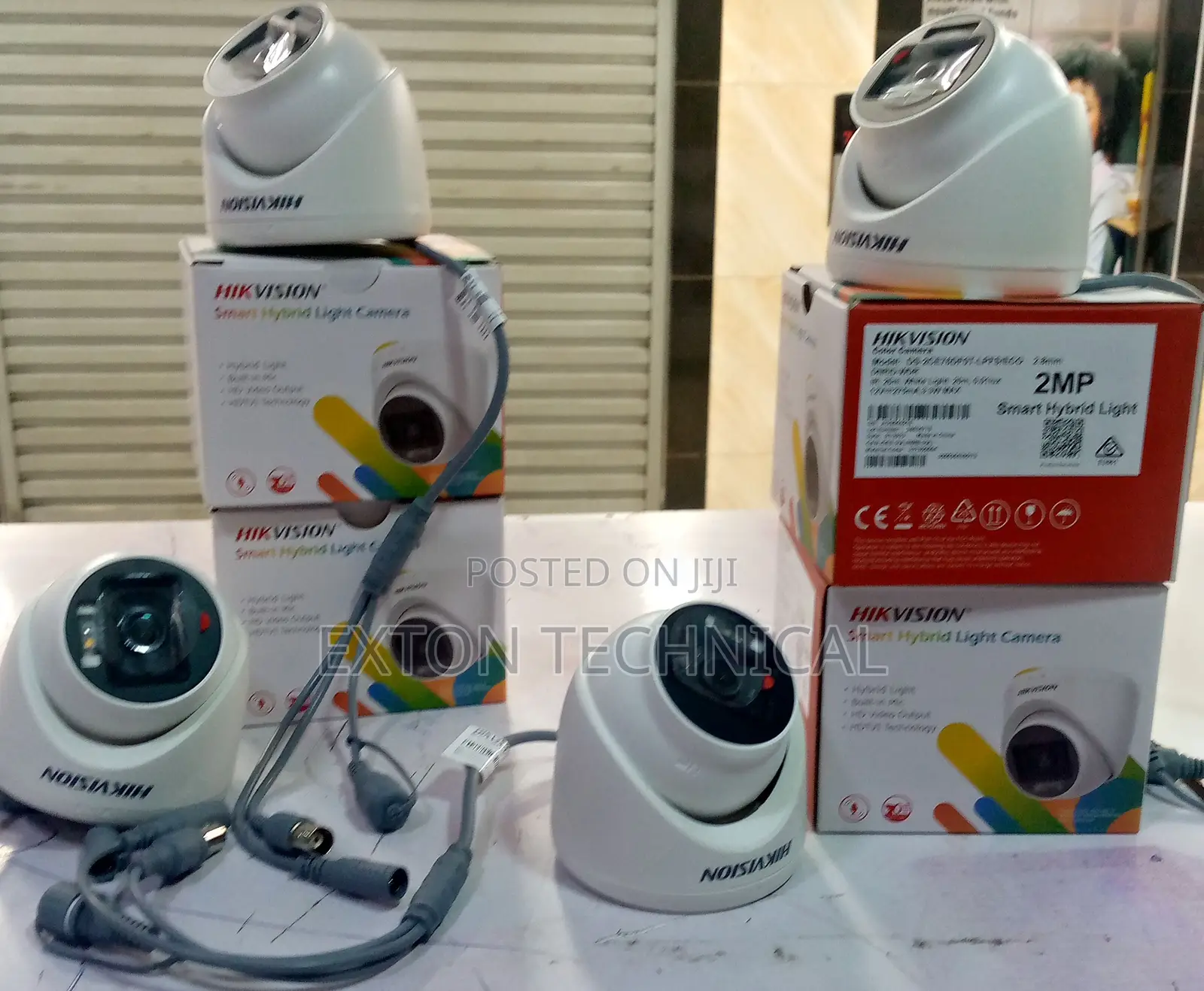 Hikvision 2mp Smart Hybrid Light Fixed Network Dome Camera