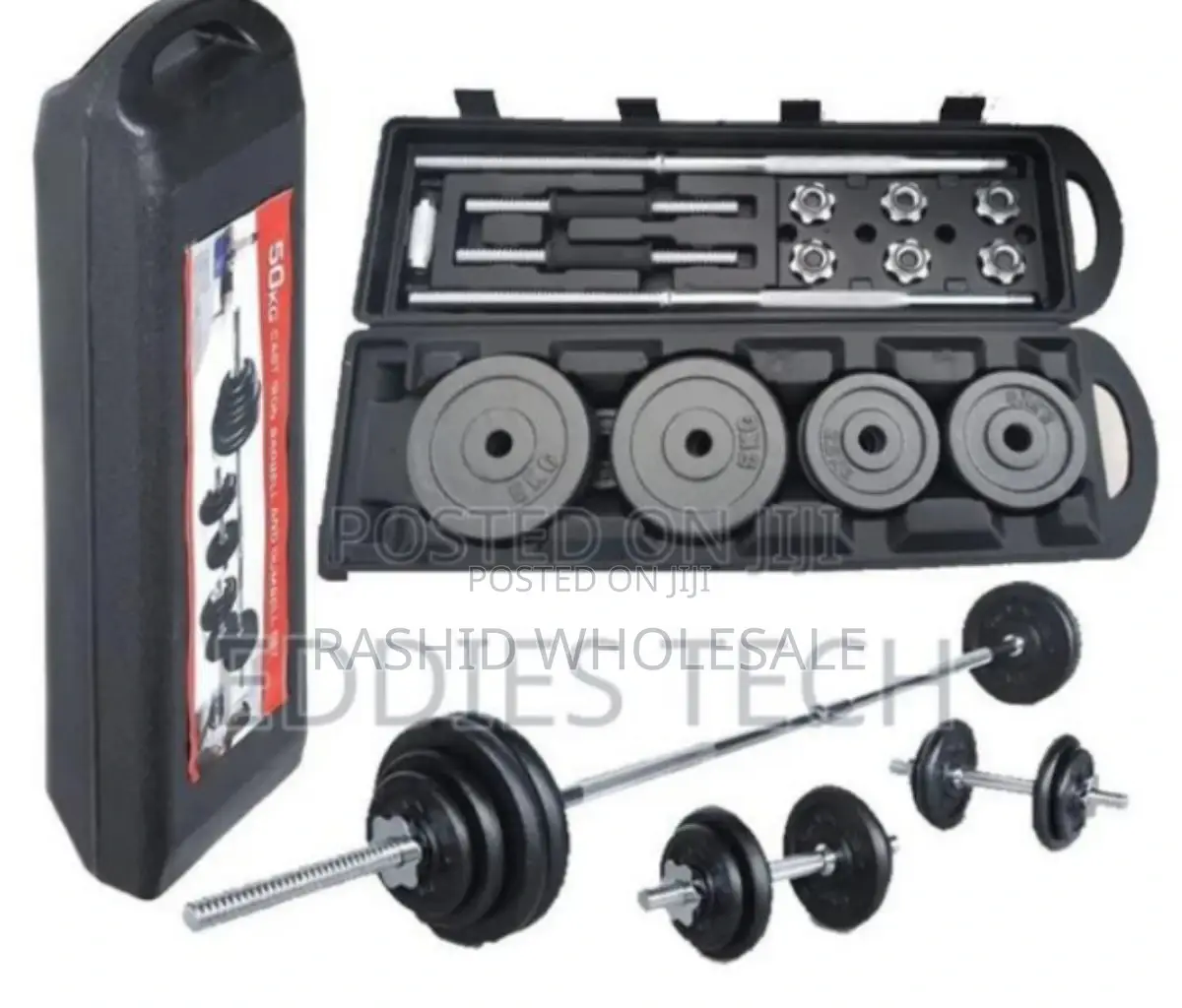 50kgs *Chrome Dumbbell