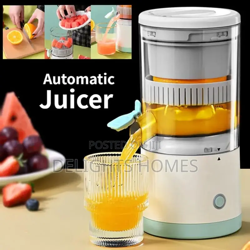 Portable Automatic Electric Citrus Juicer/Squeezer