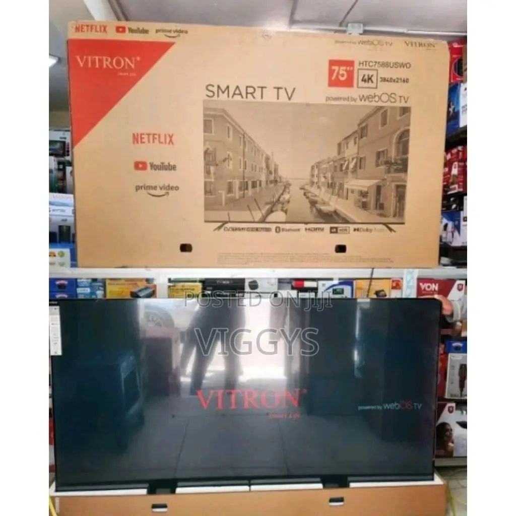 Vitron 75 Inches Smart Android Tv