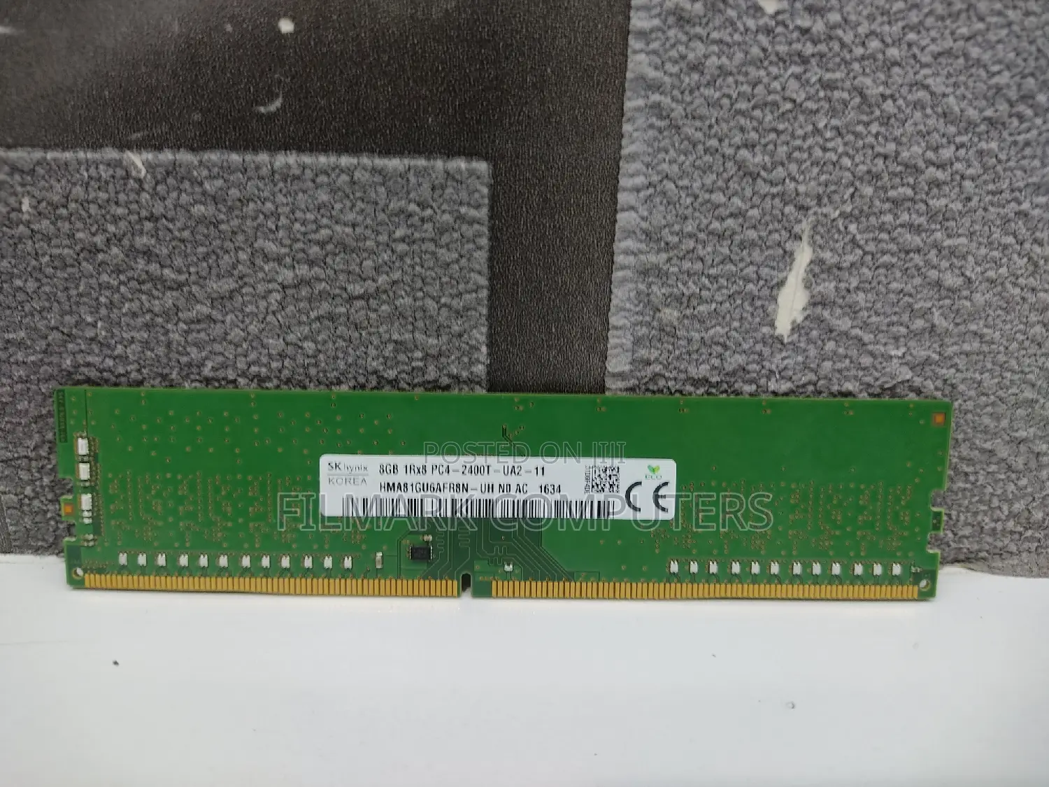 Sk Hynix Ddr4 Ram 8gb 1rx8 Pc4-2400t-Ua1-11 Desktop Memory