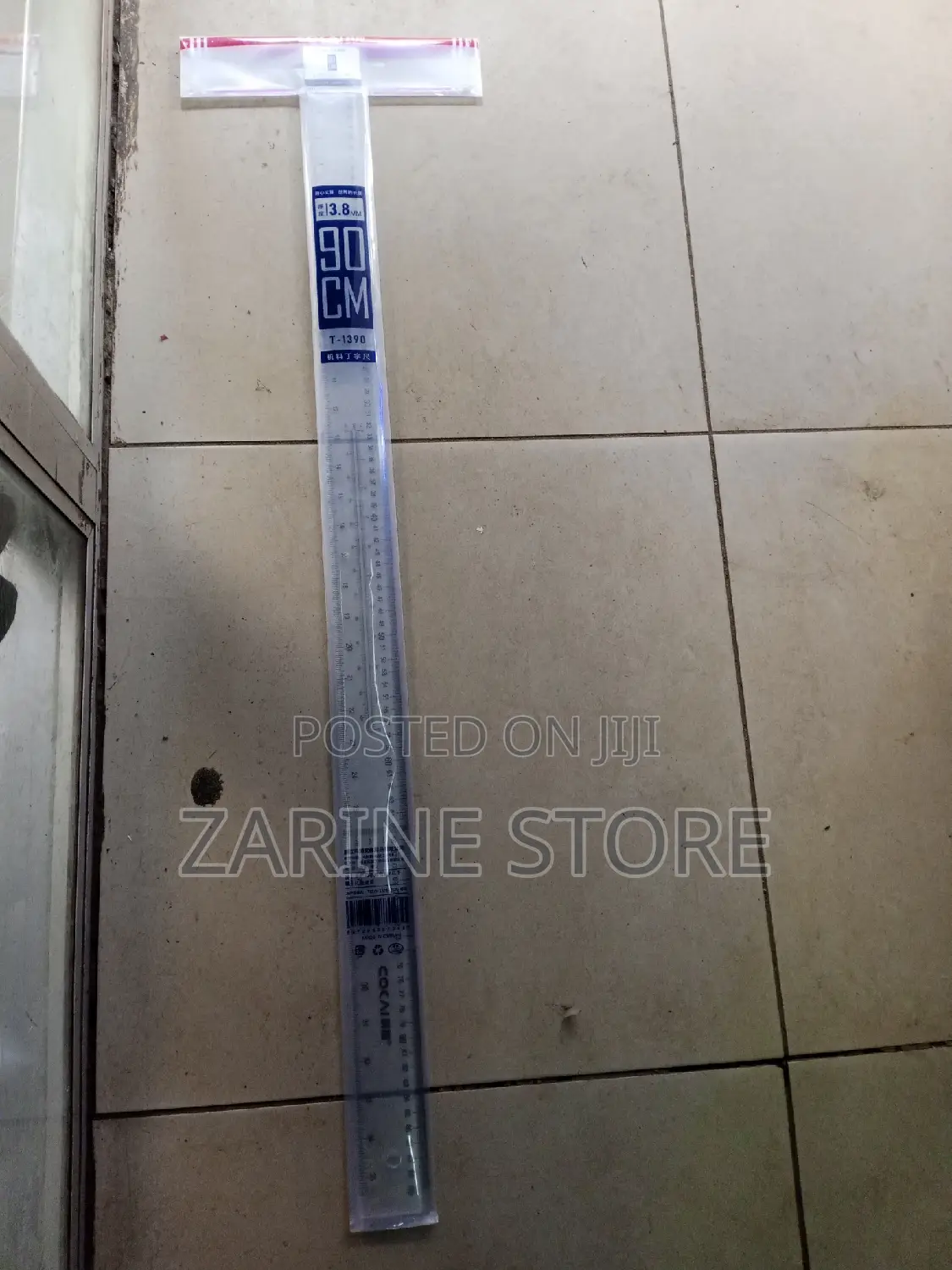90cms T Square, 60cms, Clear Plastic T Square