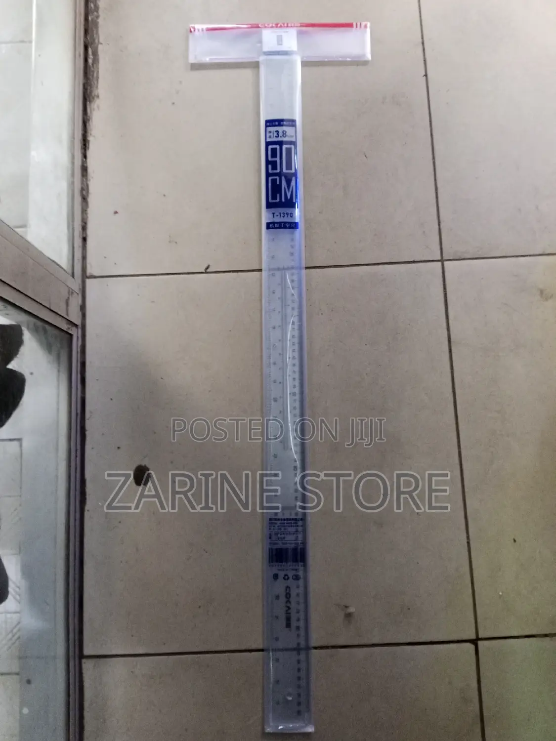 90cms T Square, 60cms, Clear Plastic T Square