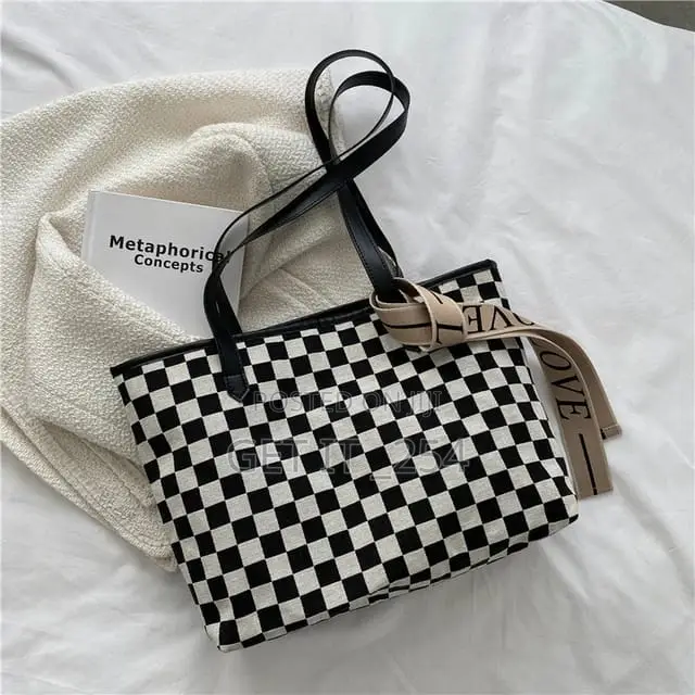 Women's Plaid Leather Handbags