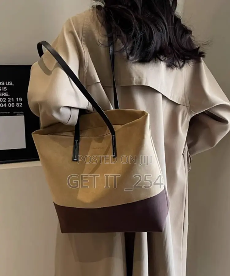 *Jane York Gradient Pleated Shoulder Tote Bag