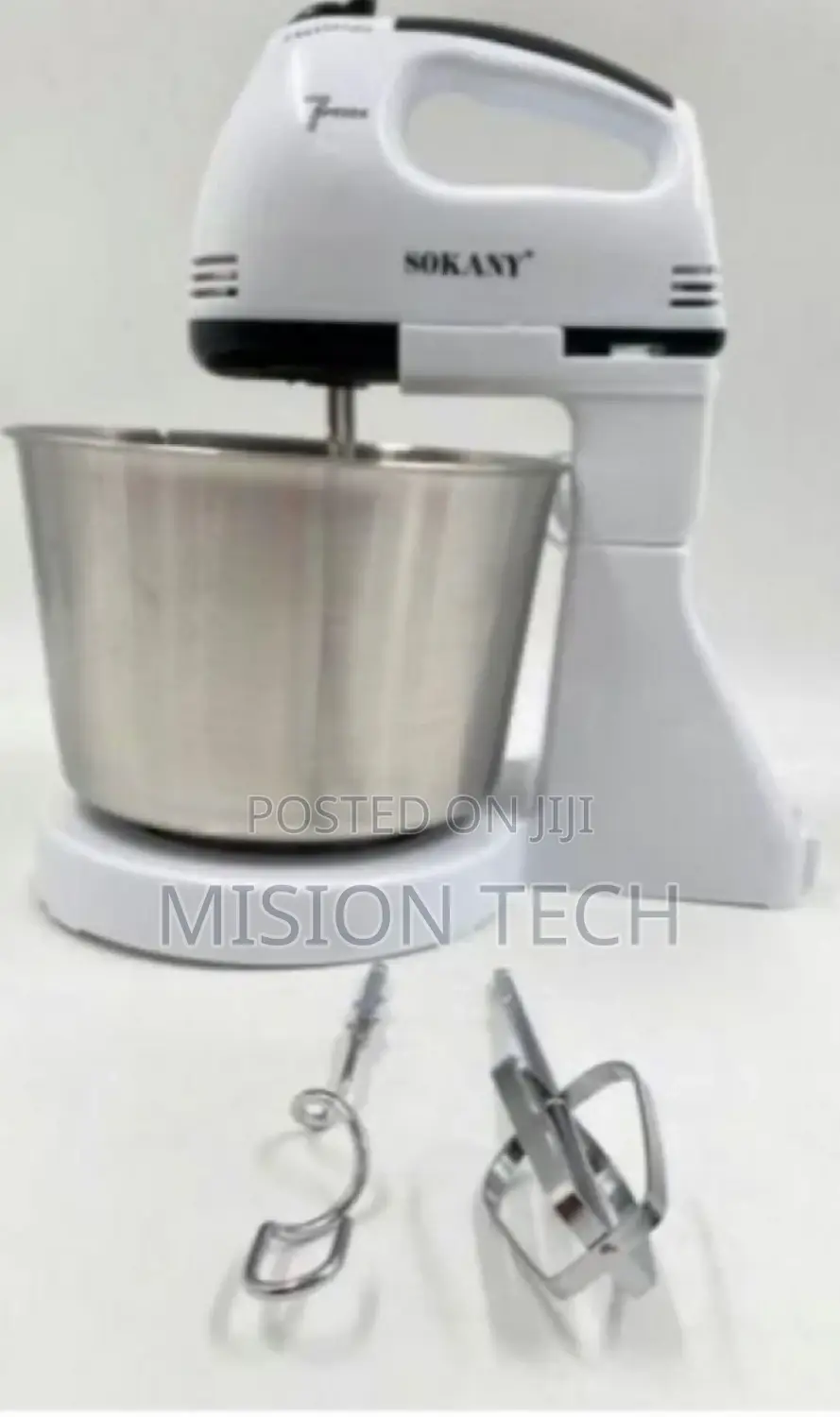 Sokany Electric Hand Mixer With Bowl,