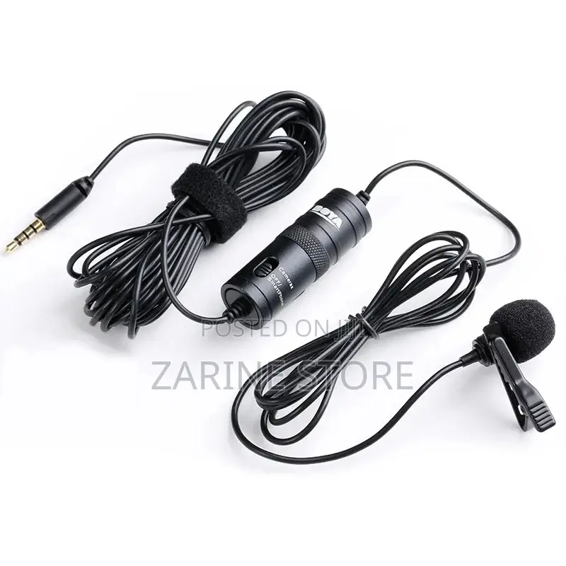 BOYA M1 Recording Microphone 6 M Long Shirt Mic