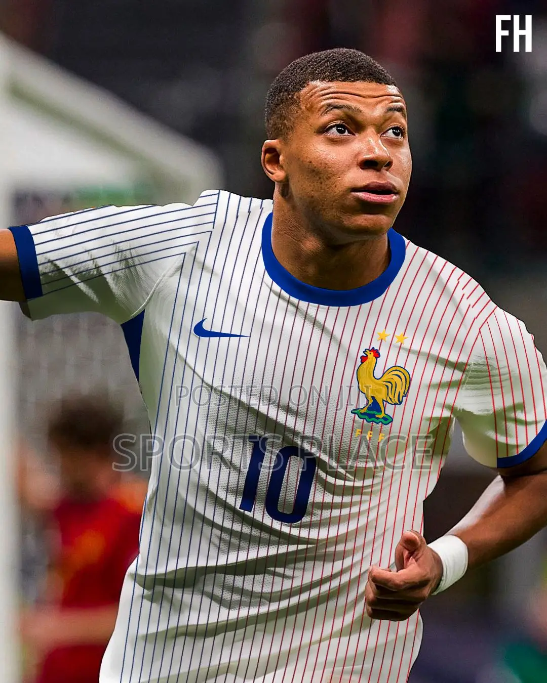 France Away Kit Euro 2024