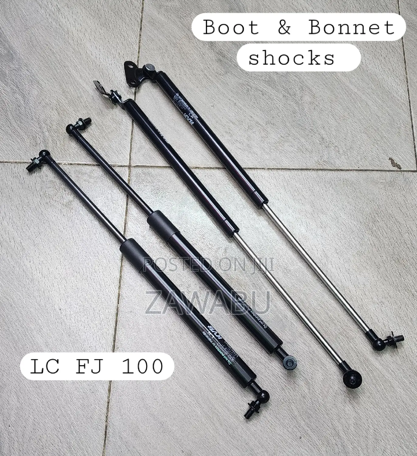 Bonnet Bootshocks Land Cruiser FJ 100