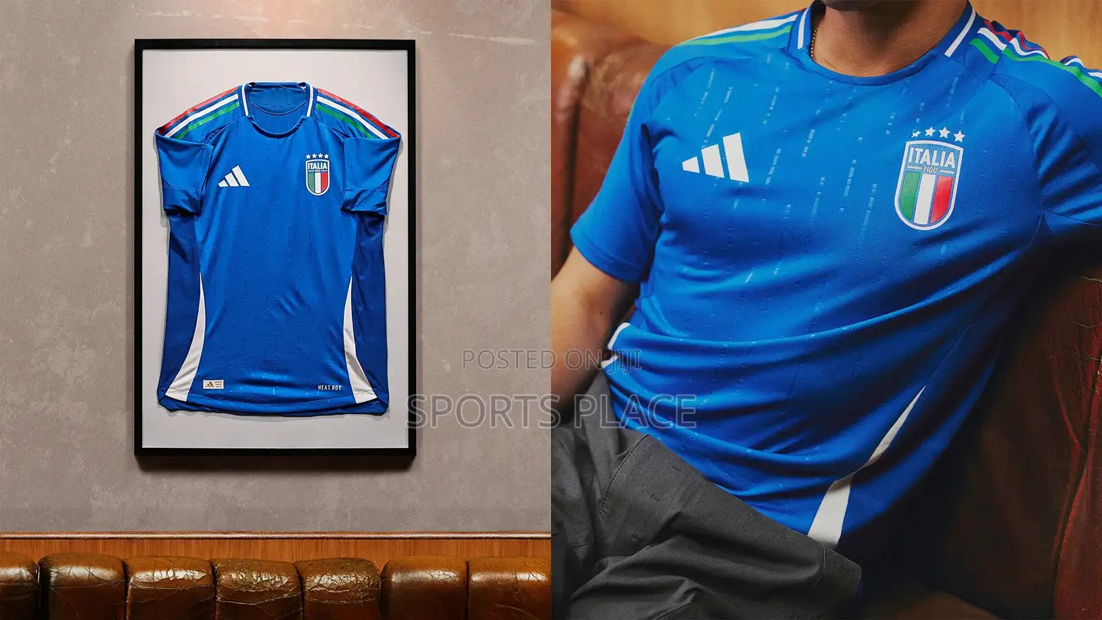 Adidas Italy Euro2024 Home Kit