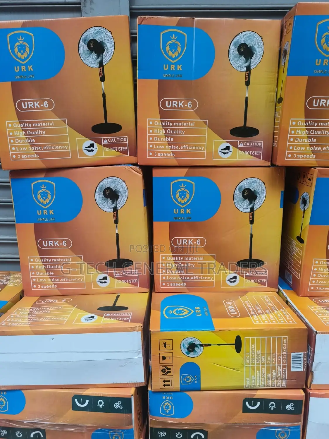 Fan! Urk 16inch Round Base Stand Fan