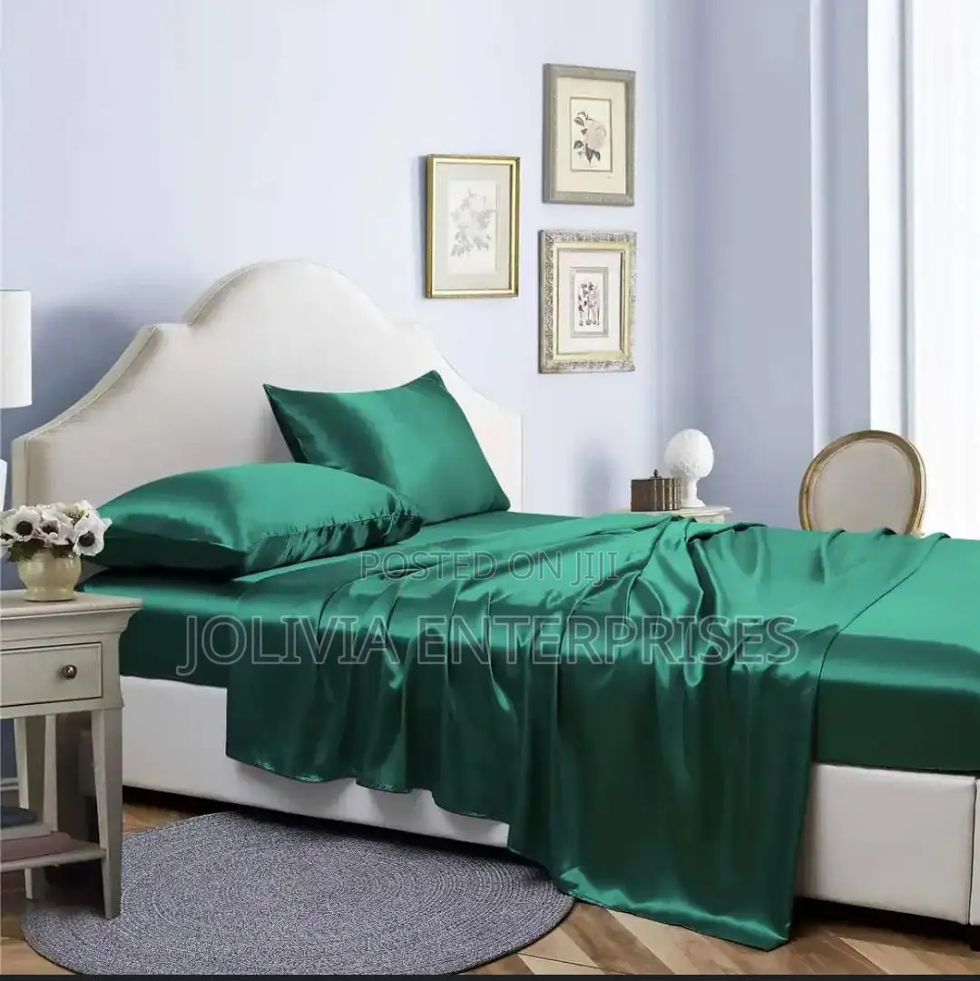 King Size-Luxury Silky Soft Mulberry Fitted Bedsheets
