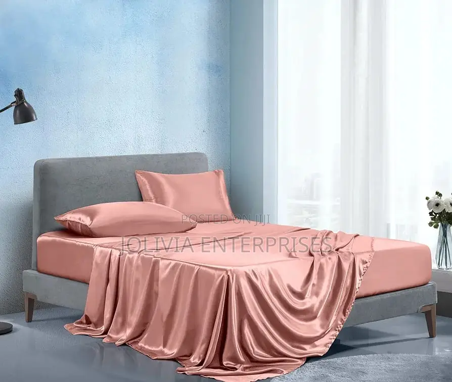 King Size-Luxury Silky Soft Mulberry Fitted Bedsheets
