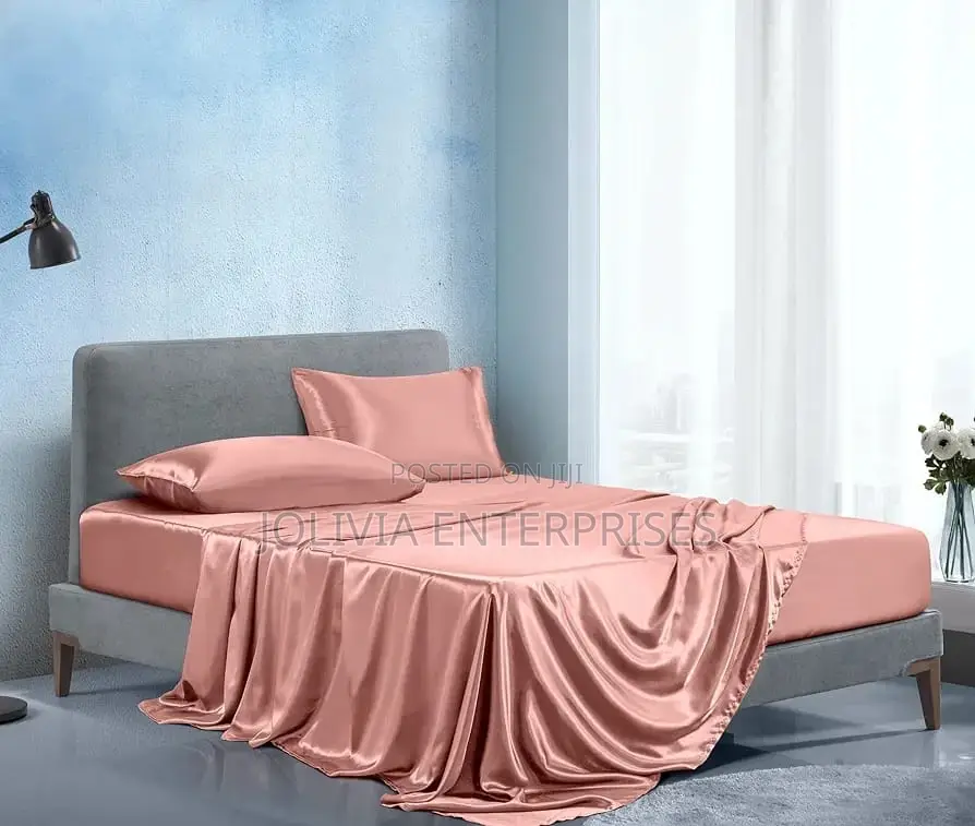 King Size-Luxury Silky Soft Mulberry Fitted Bedsheets
