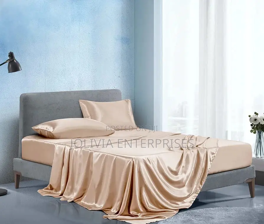 King Size-Luxury Silky Soft Mulberry Fitted Bedsheets
