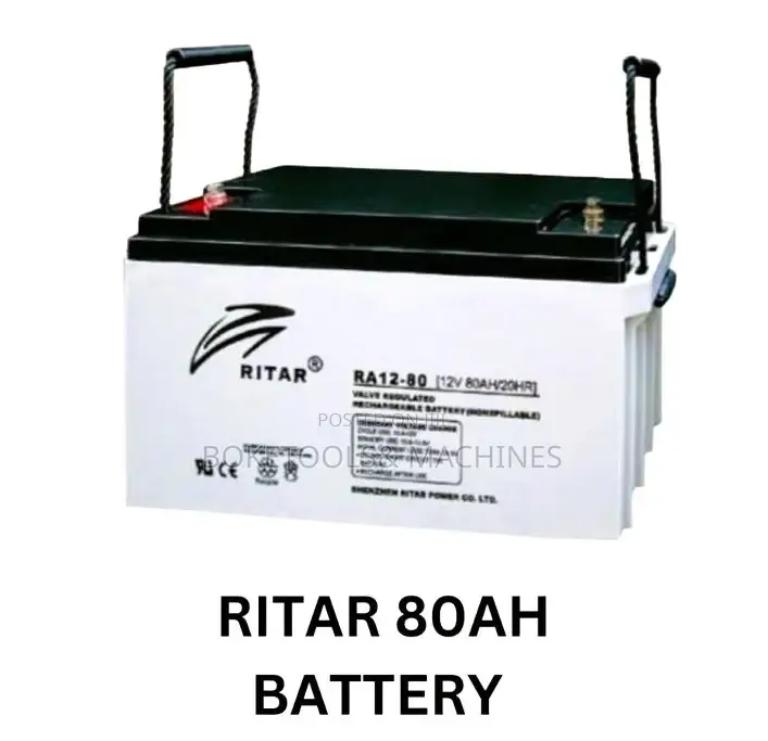 Ritar Original 12v 80ah Solar Battery