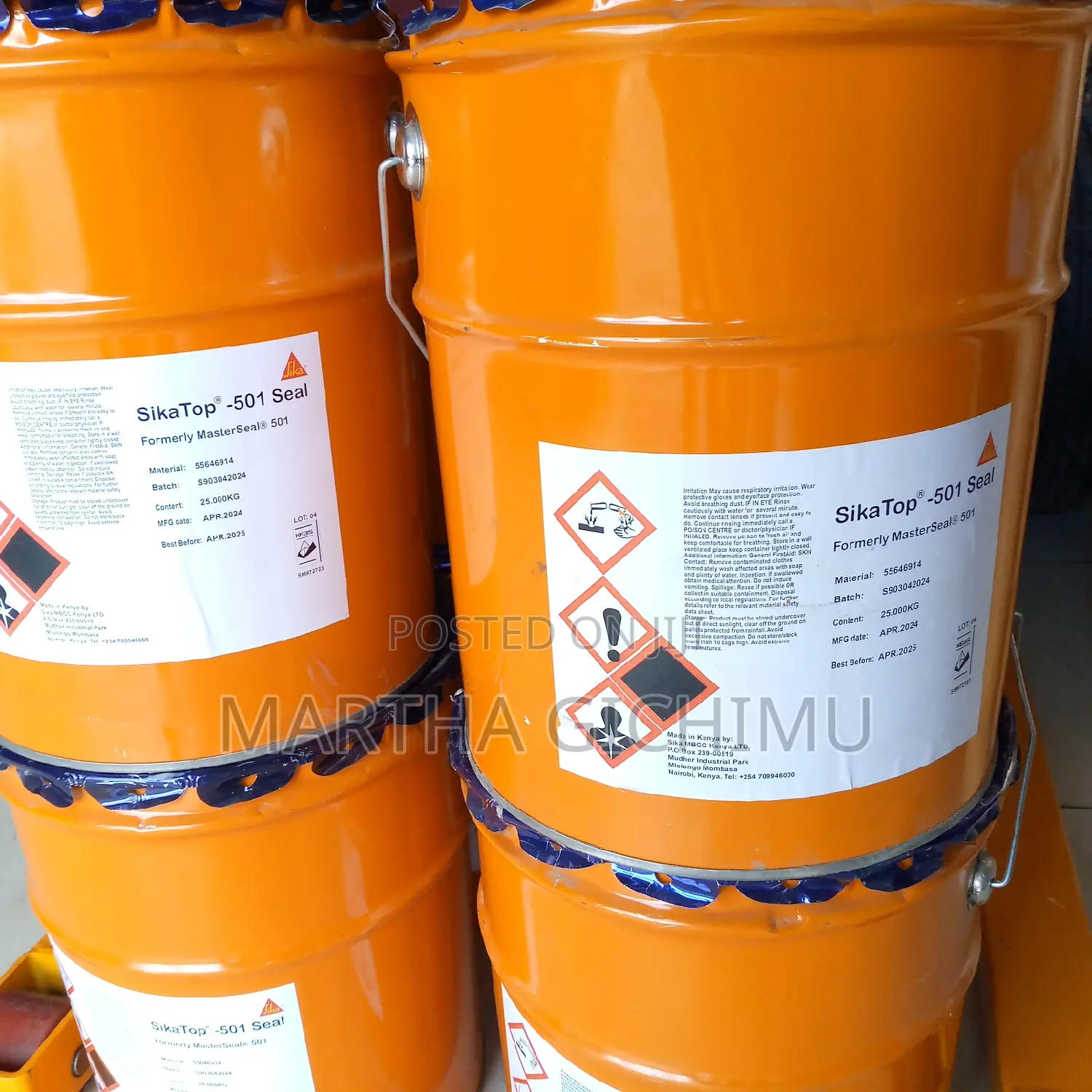 Masterseal 501/Seal 501/Sika Top