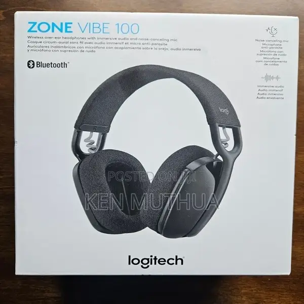 Logitech Zone Vibe 100 Wireless Headset