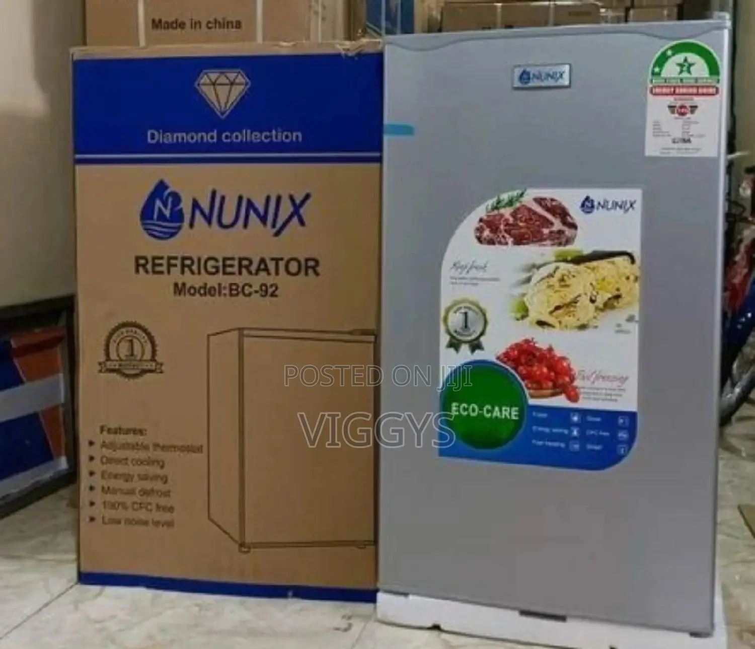 Brand New Nunix 92litre Fridge