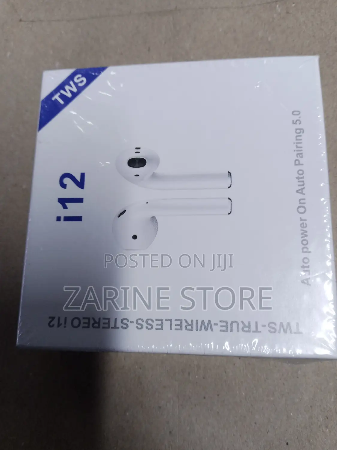 TWS I12 Wireless Stereo Pairing 5.0