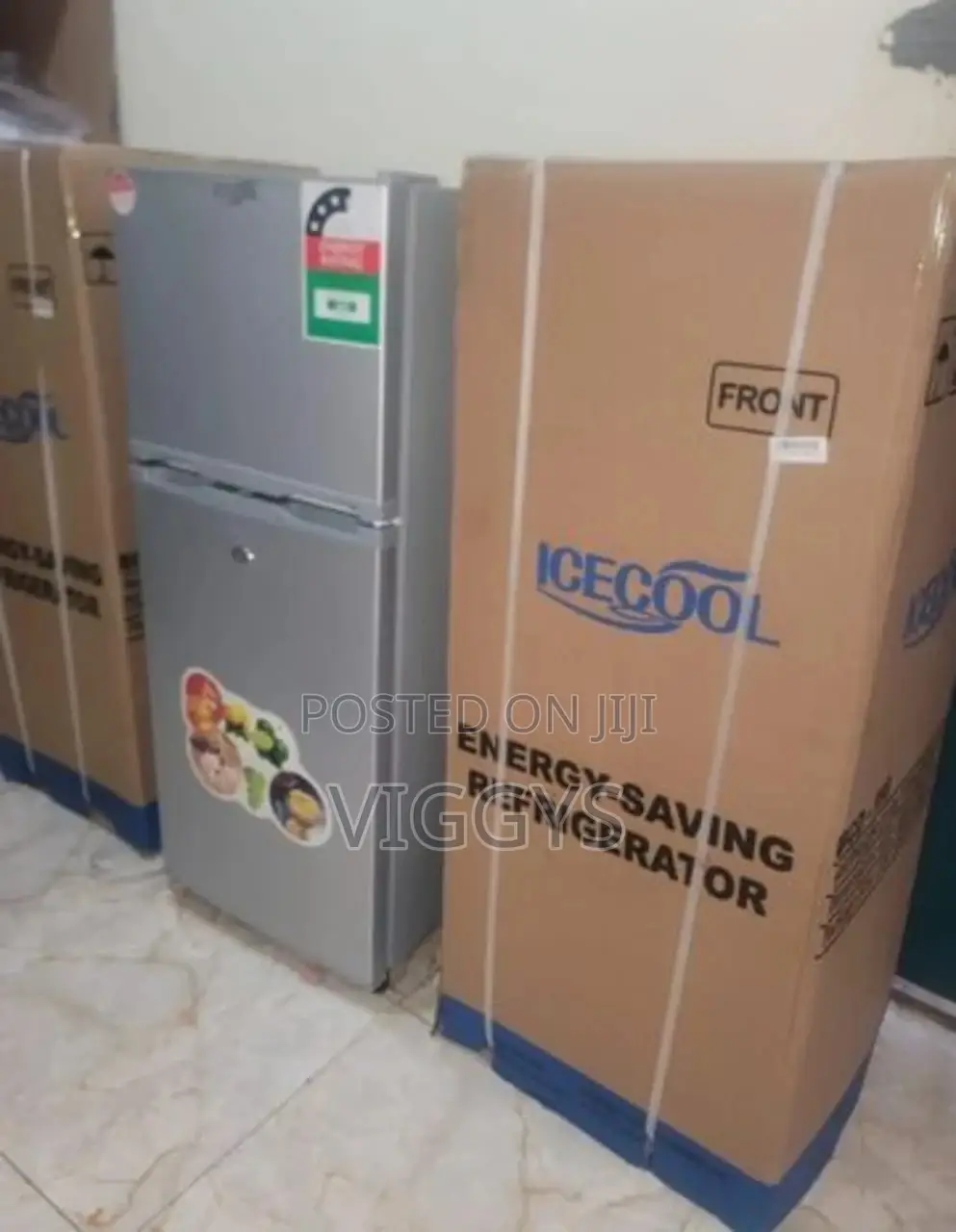 Amazing Ice Cool 118litre Double Door Fridge