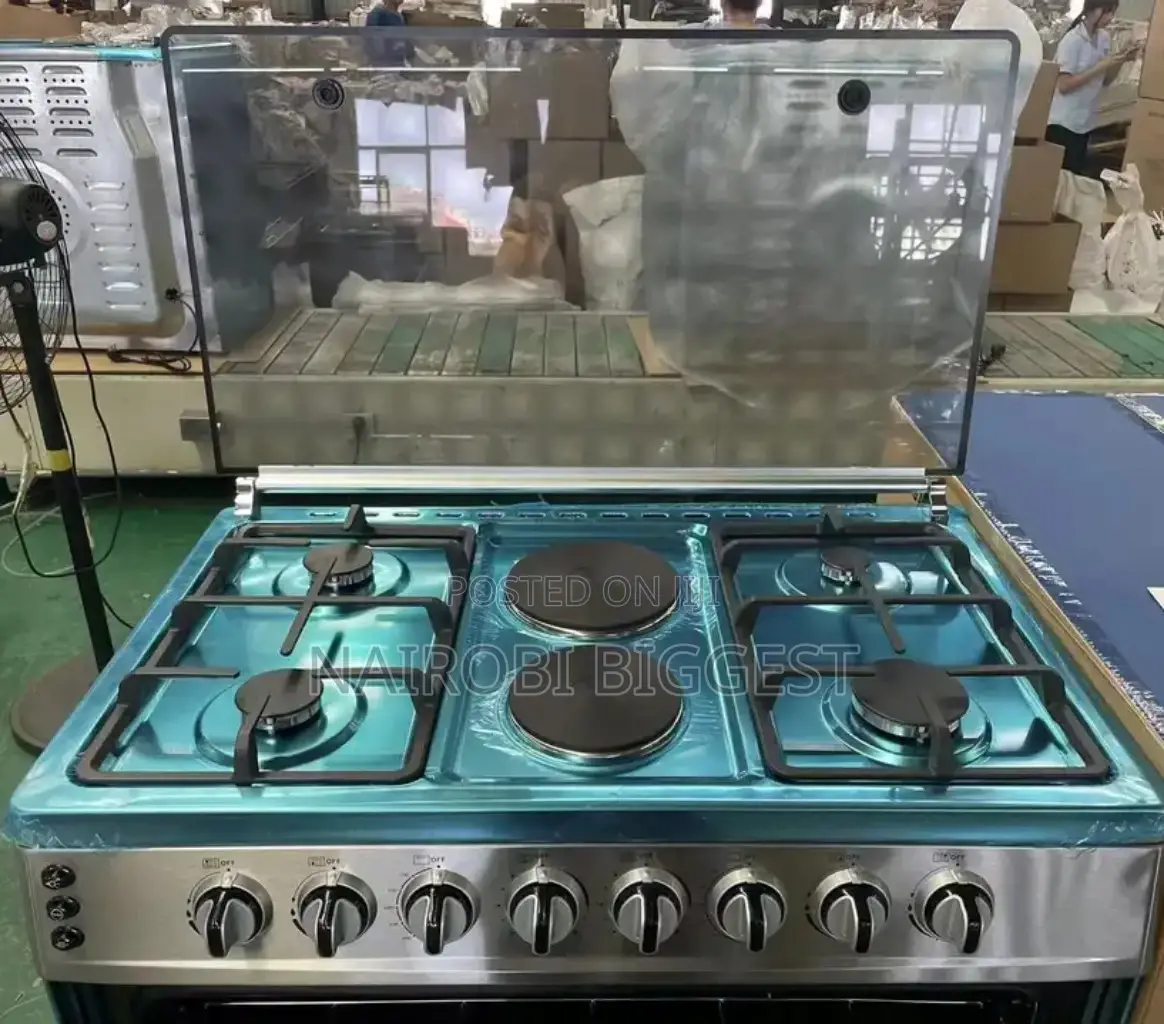 Eurochef 4gas+2 Electric Standing Cooker