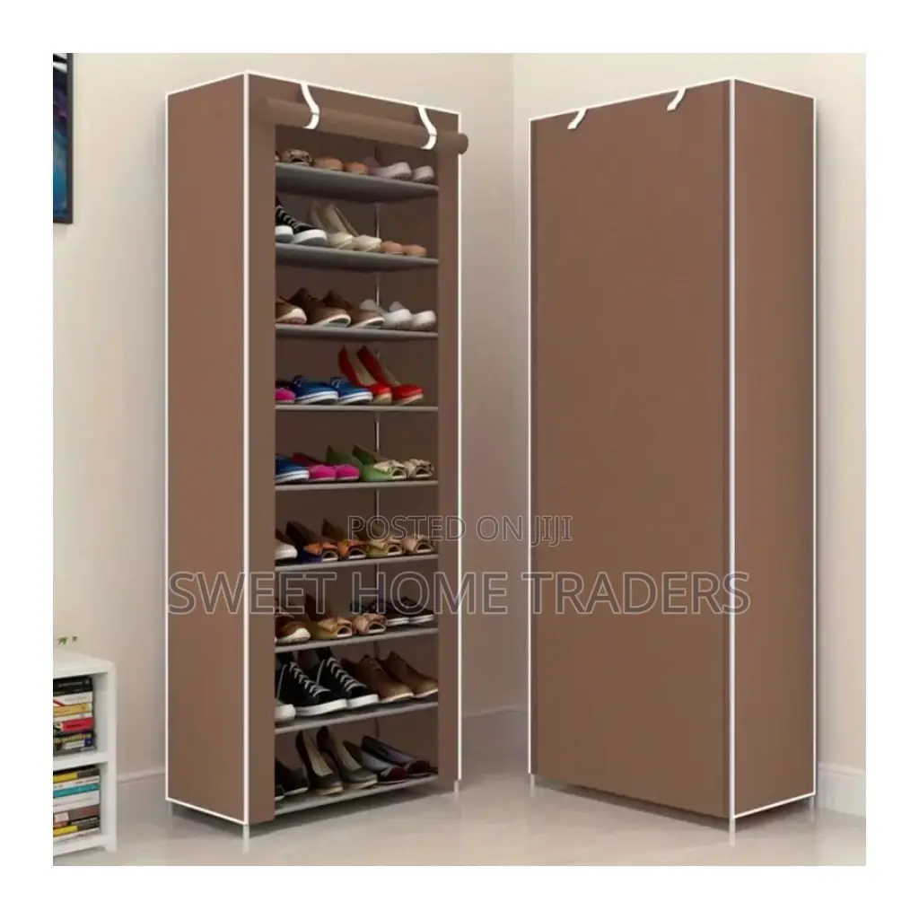 Single Shoe Rack With Cover