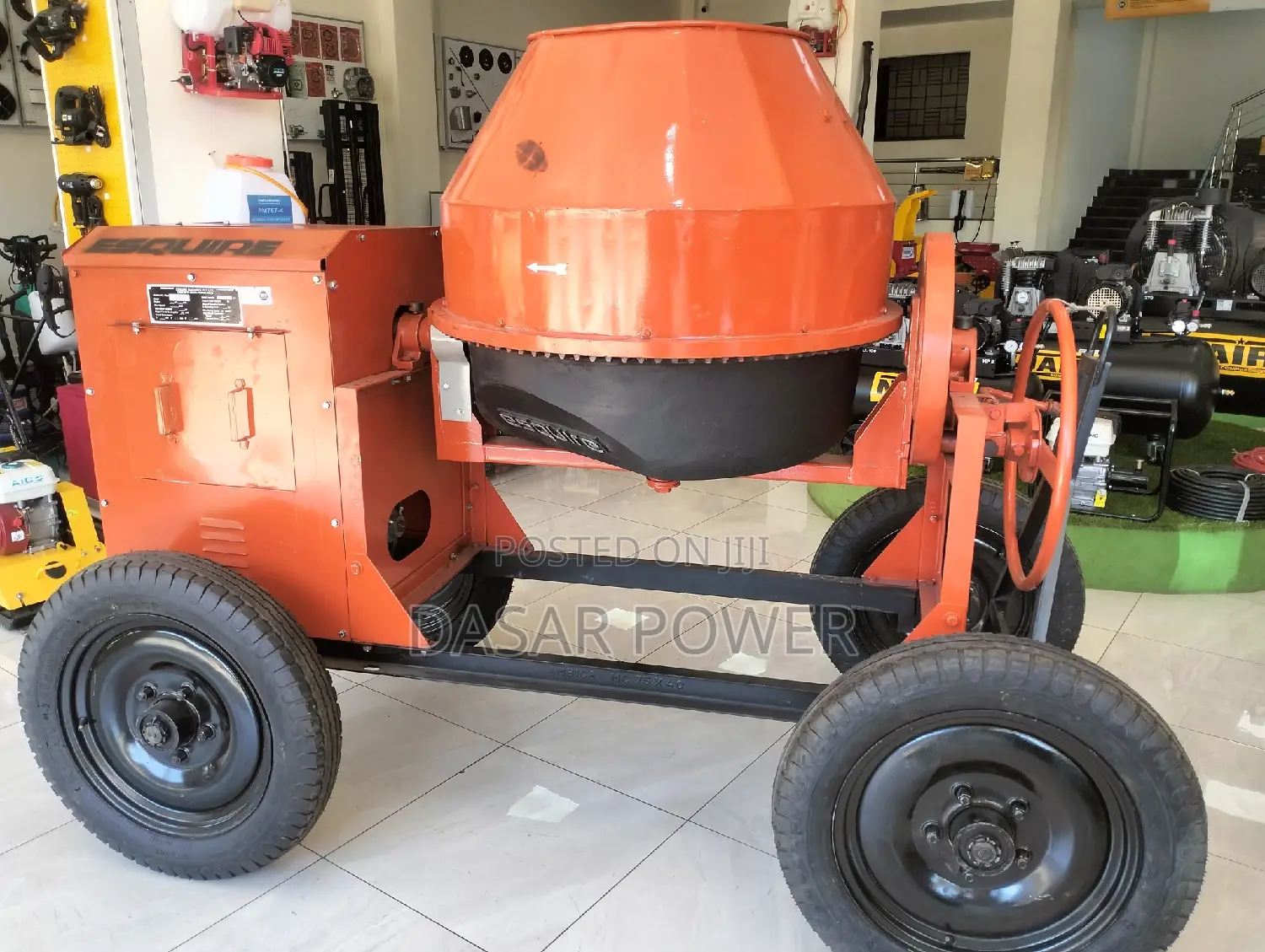 500l Heavy Duty Indian Concrete Mixer.