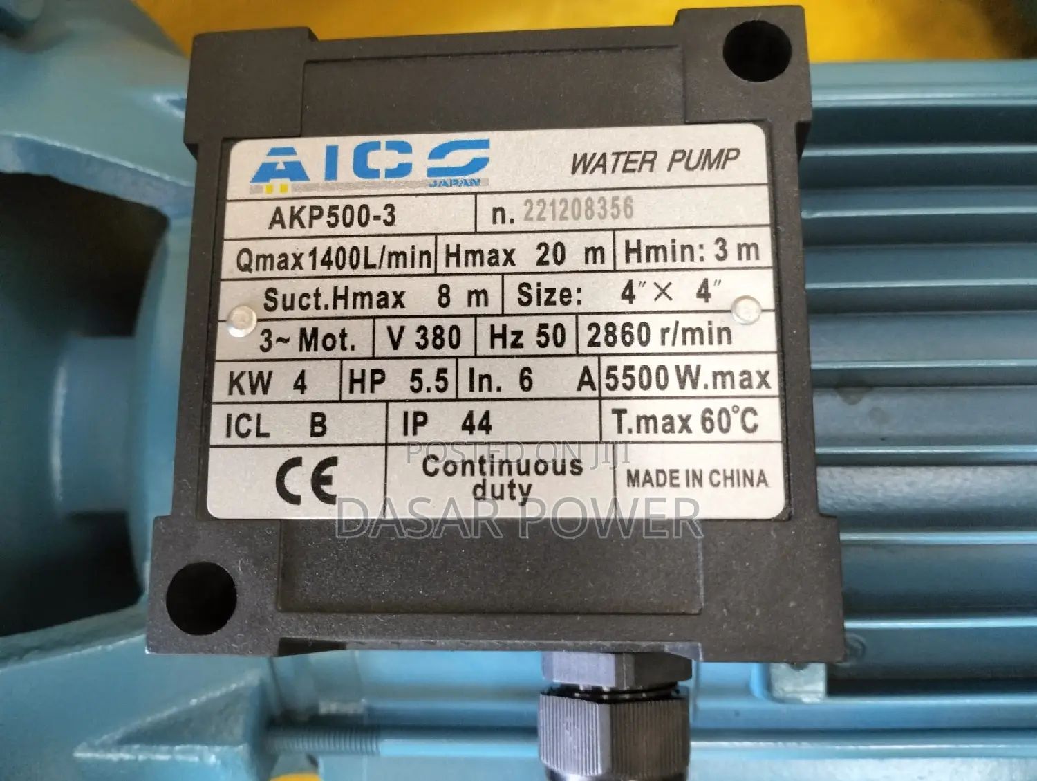 Akcp200-3 Water Pump
