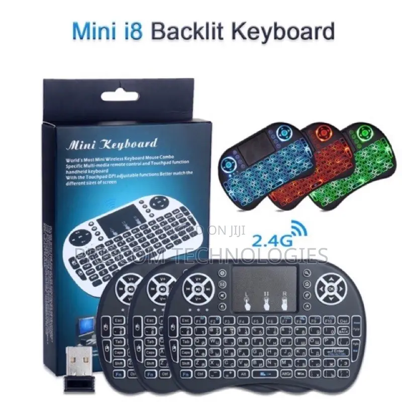 Rechargable Android Mini 2.4G Mini Wireless Keyboard