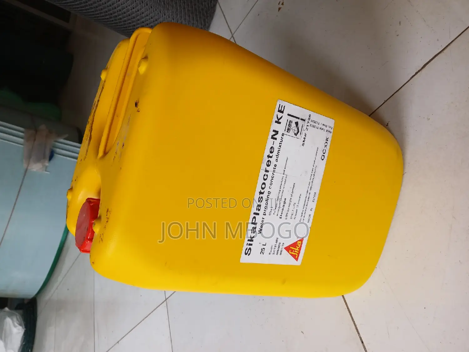 25l Sika Plastocrete N