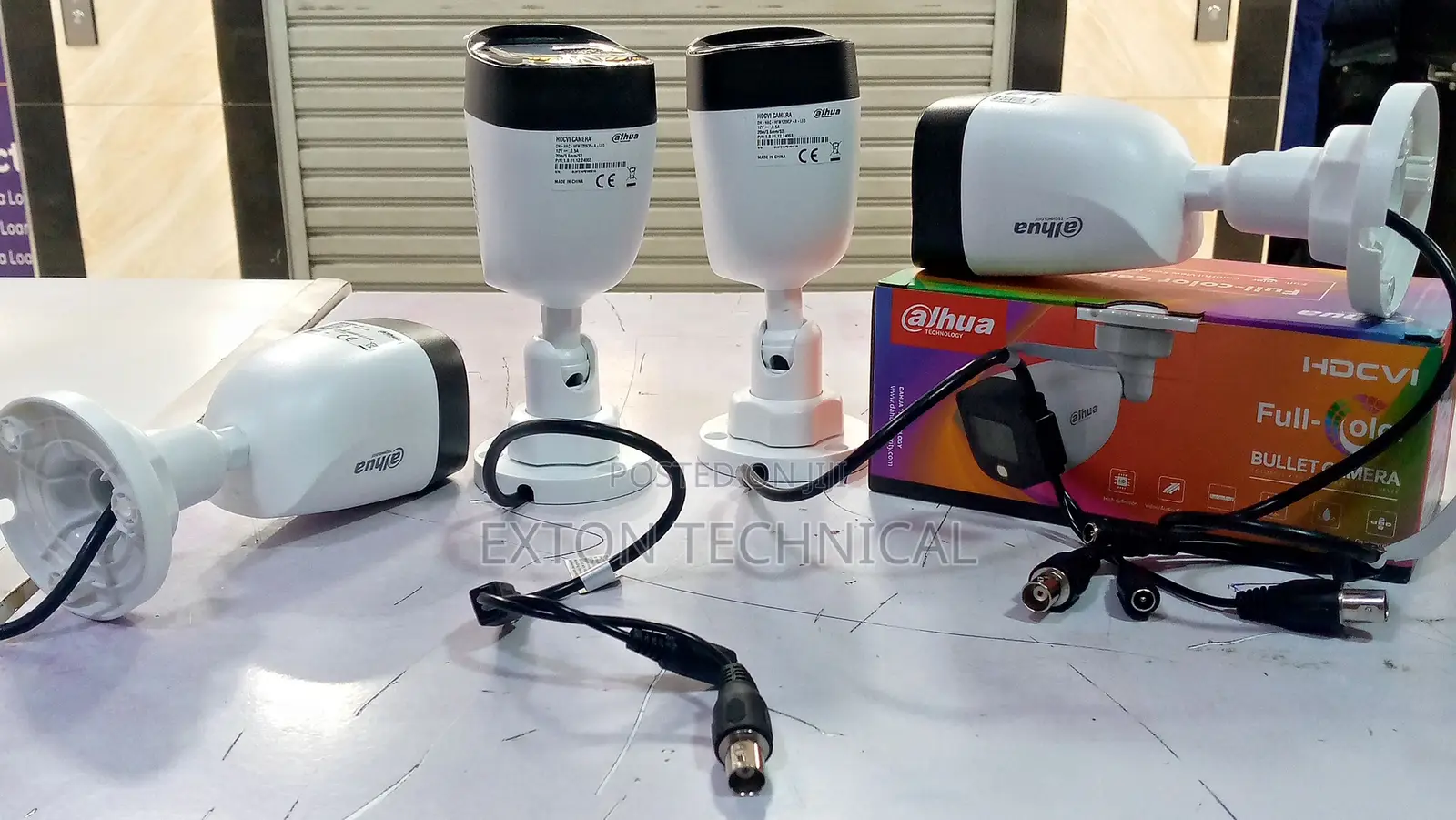 Full Colour Dahua Bullet With Mic 2mp 20 MTRS