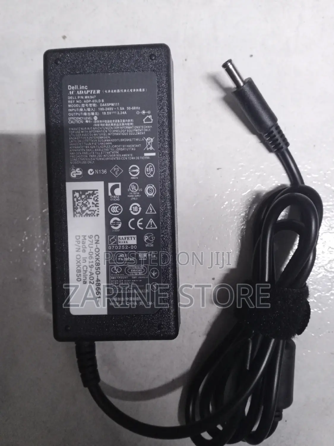 Dell Laptop Ac Adapter 19.5V 90W, 2m Long