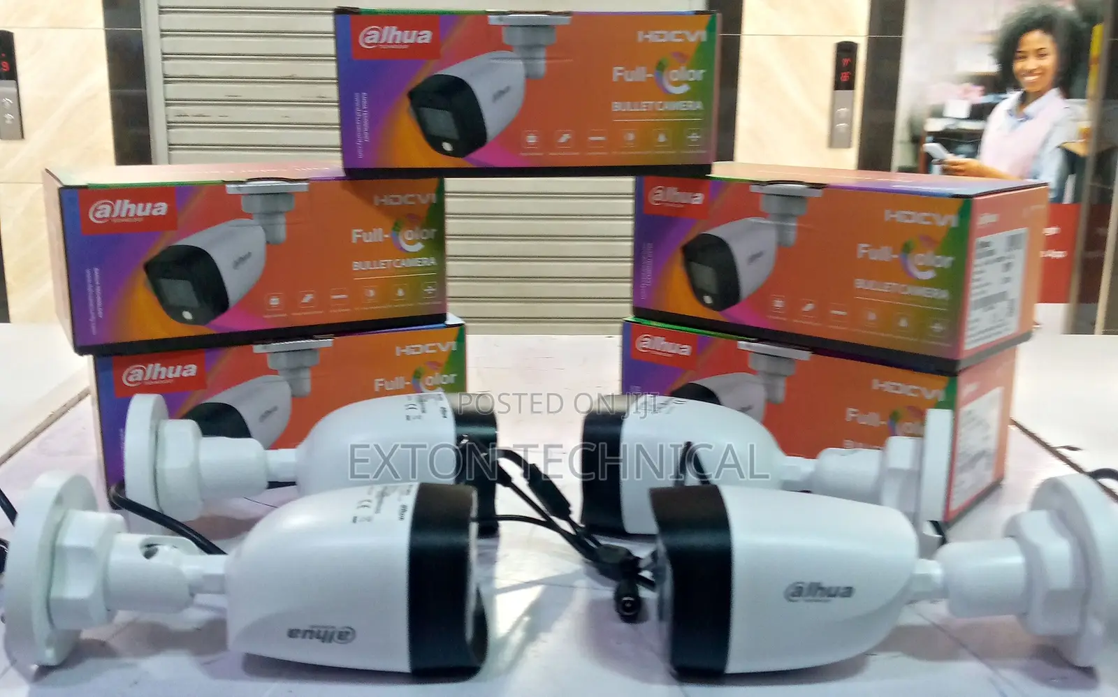 Dahua 2mp 20mtrs Full Colour Hd Bullet Camera With Mic