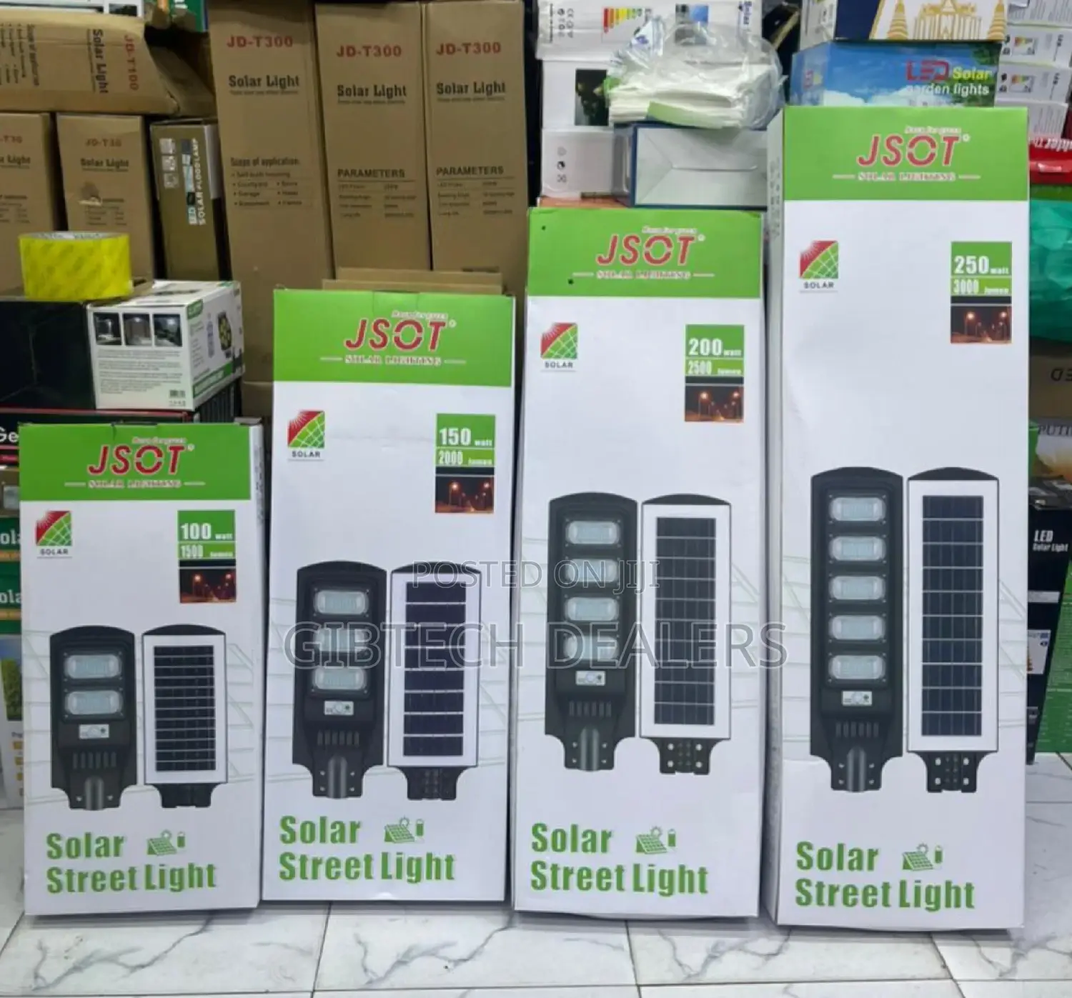 Jsot Solar Street Light Js-6100 100w*