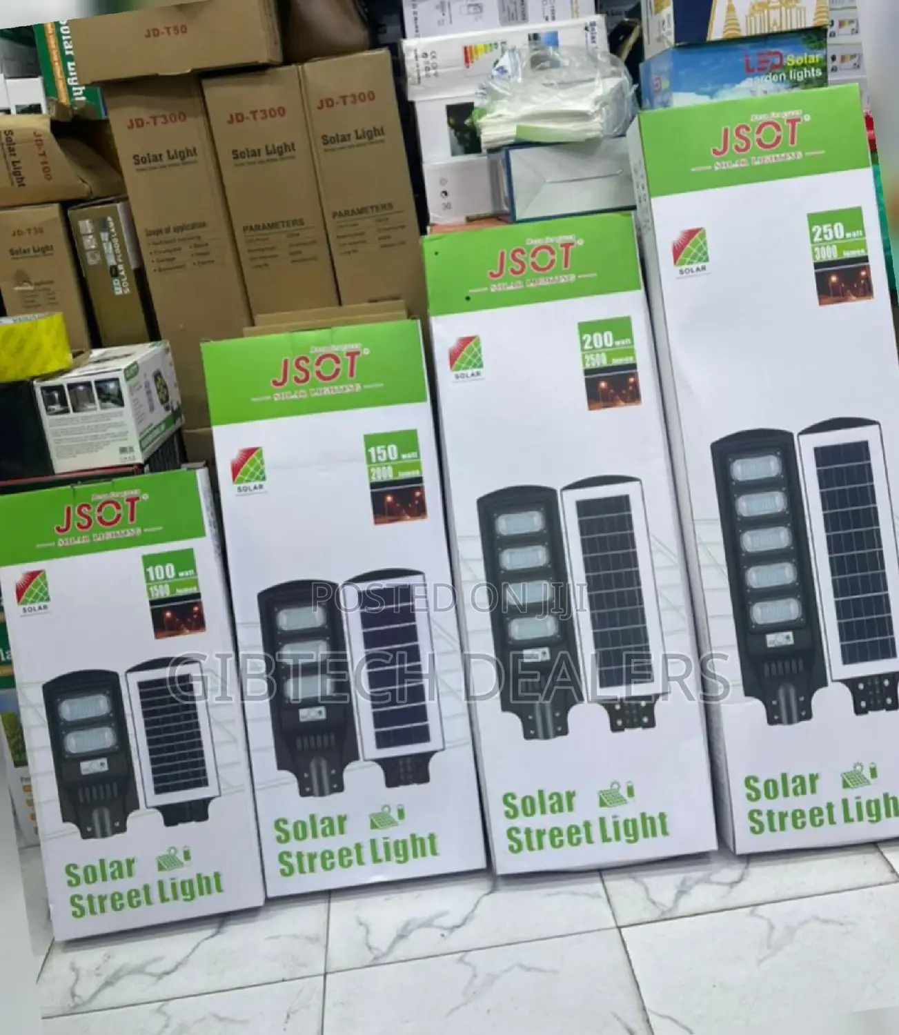 Jsot Solar Street Light Js-250 250w