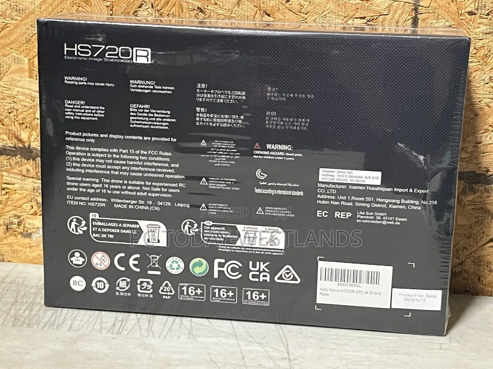 Holy Stone Hs720r 3 Axis Gimbal GPS Drone With Camera 3km