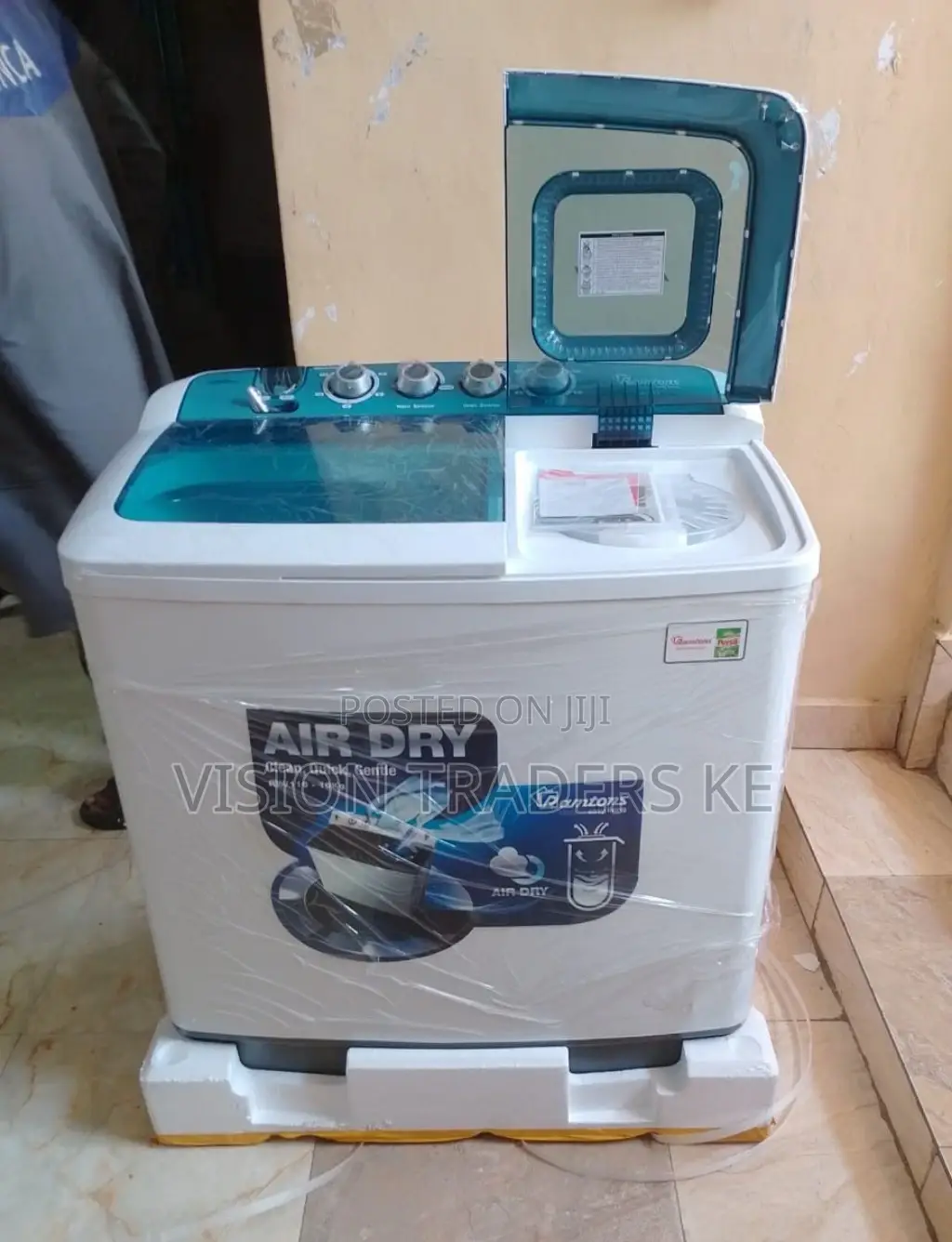Ramtons 10kg Twin Tub Semi Automatic Washing Machine RW/116