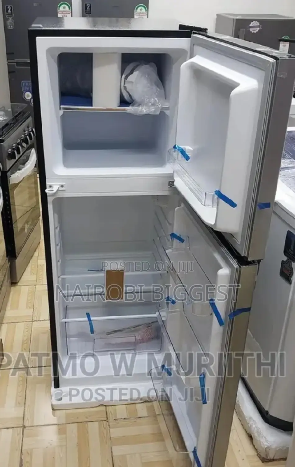 Mika 138litres Double Door Refrigerator