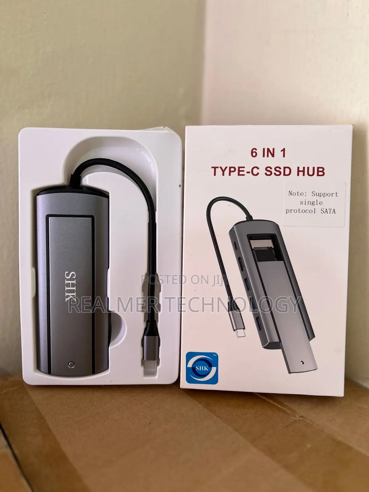 Type C to 6 in 1 With SSD Hub