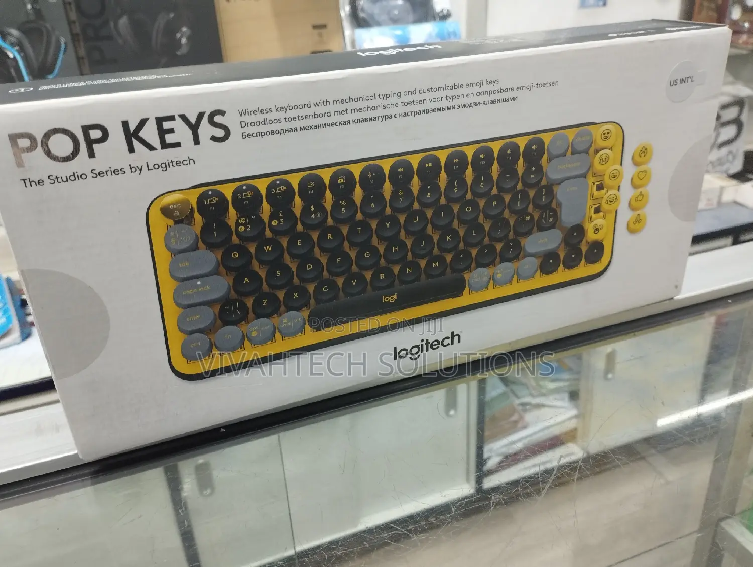 Logitech POP KEYS Wireless Mechanical Keyboard