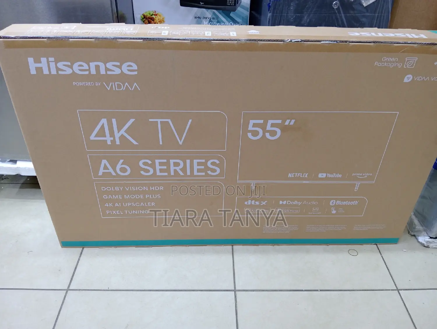 Hisense 55 Inch Smart Uhd Frameless Tv
