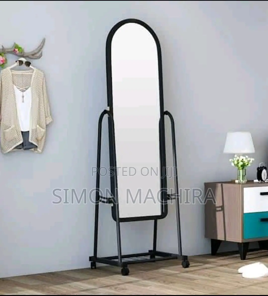 Dressing Mirror With Wheels