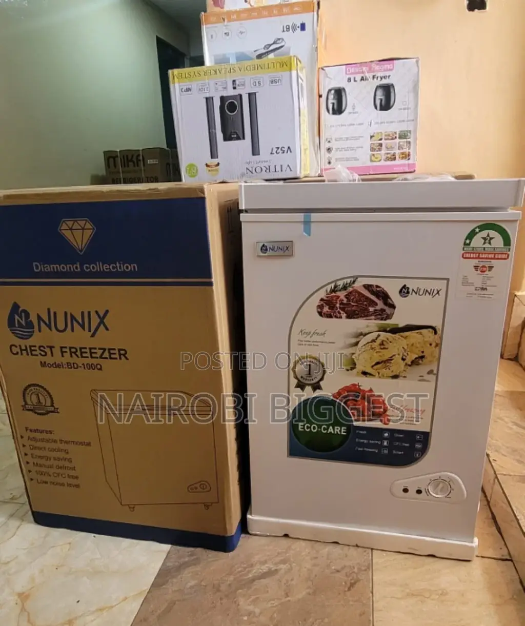 Nunix 150litres Chest Freezer