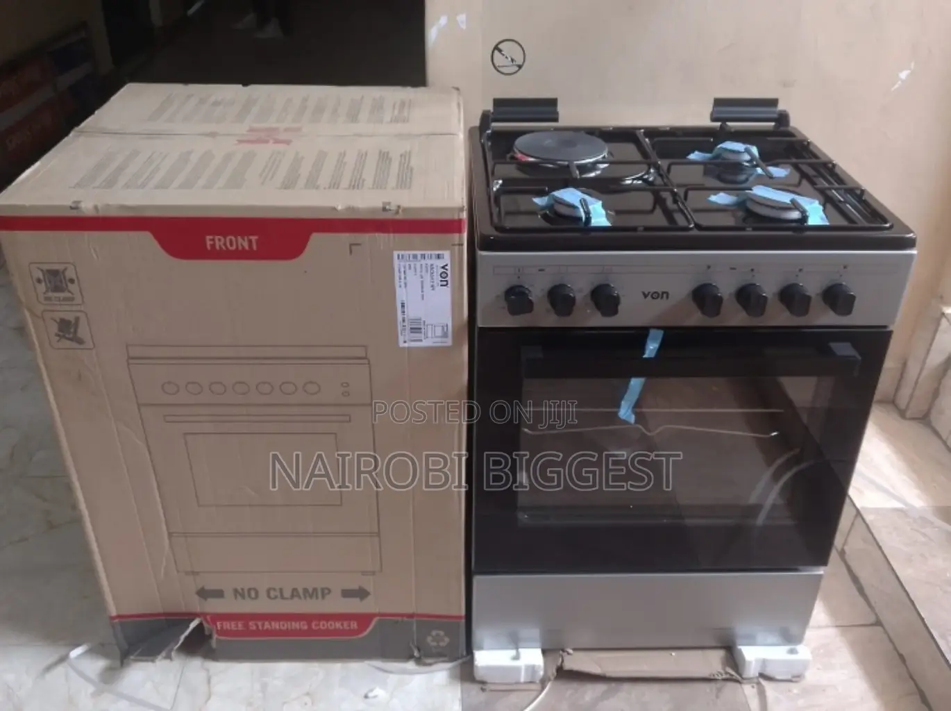 Von 3gas+1e Standing 60×60 Cooker
