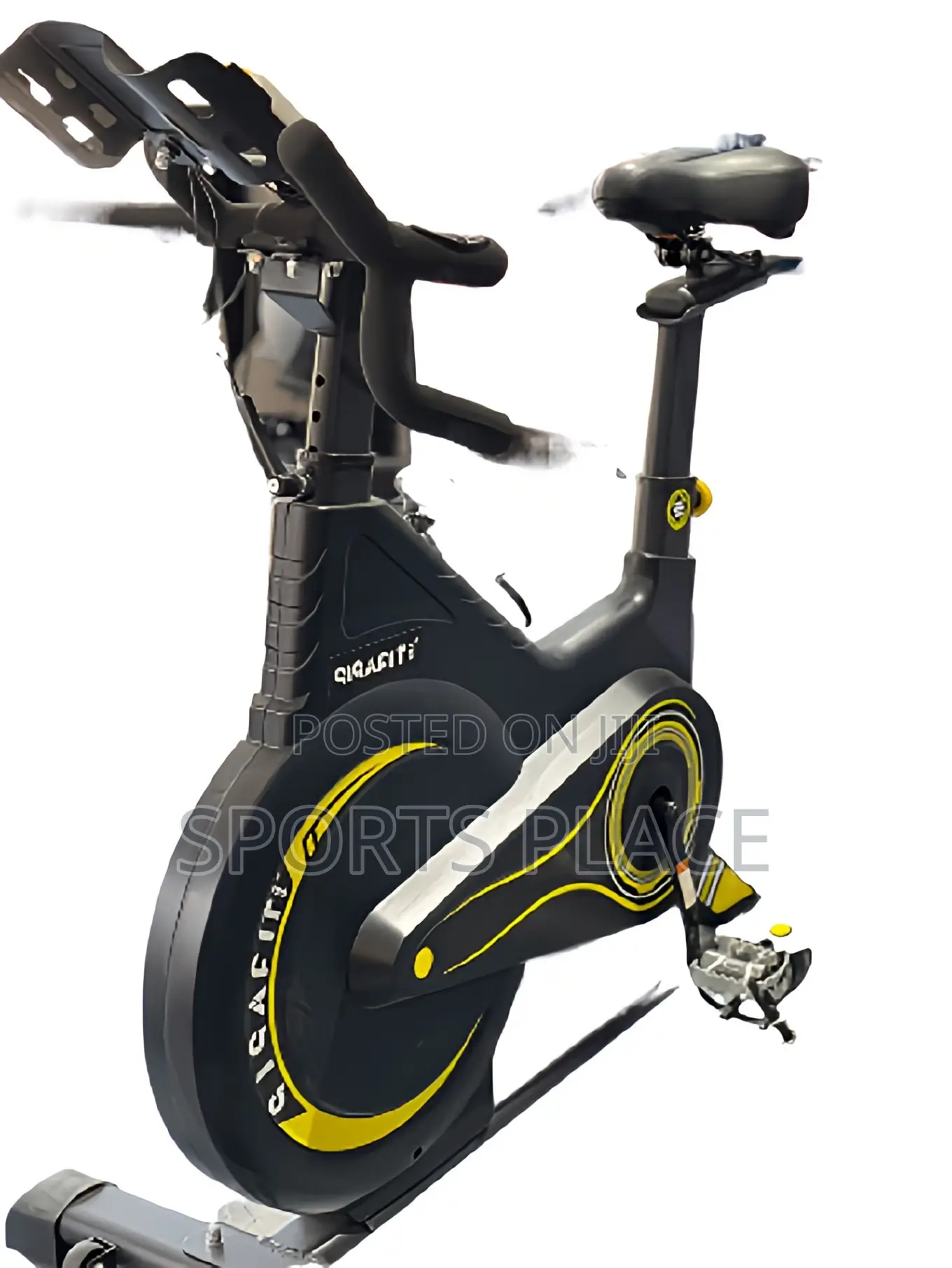 Stationary Spinning Bike Gym Cardio Workout