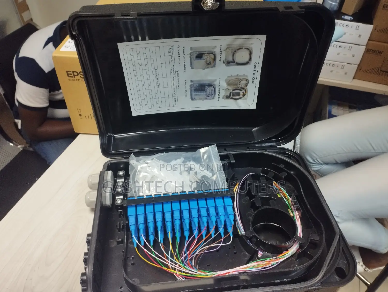 FTTH FAT Box Fiber Distribution Box 24 Core