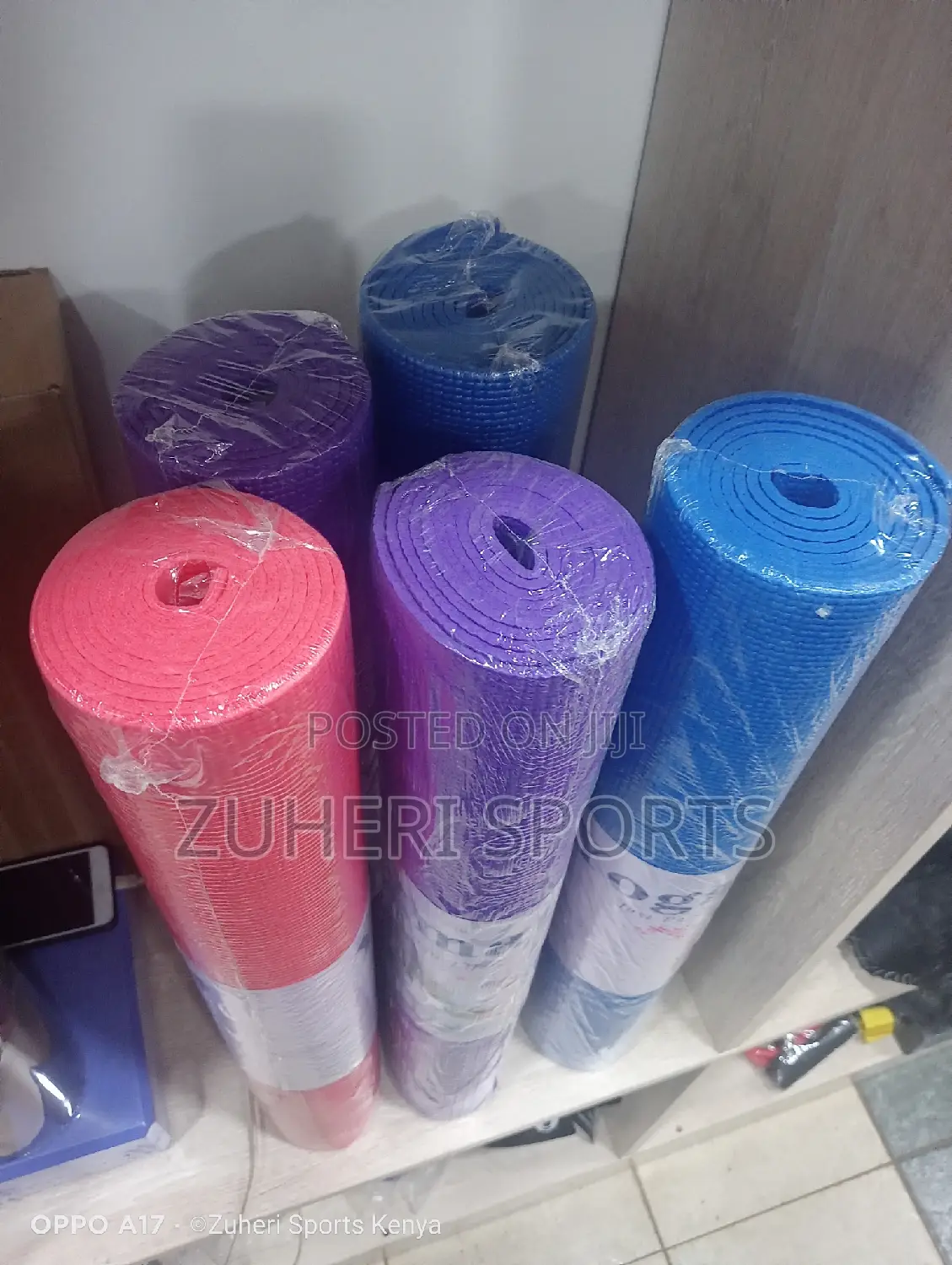 Gym Exercise Mats, Yoga Mats Nonslip Surface Traction