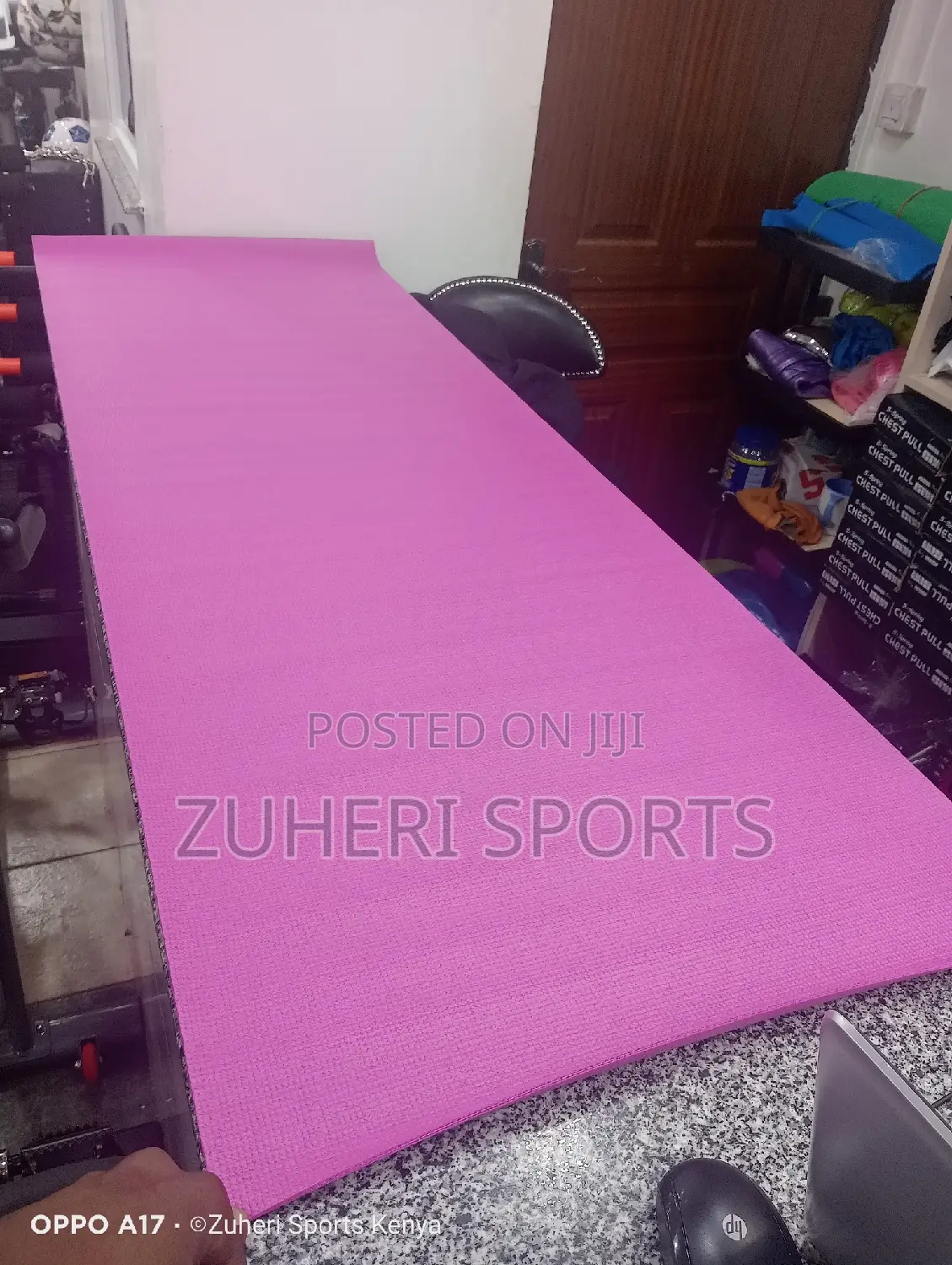 Gym Exercise Mats, Yoga Mats Nonslip Surface Traction