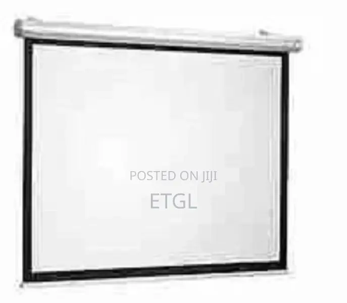 PROJECTOR SCREEN WALL MOUNT 152 by 152 Cm ( 60*60 Inches)